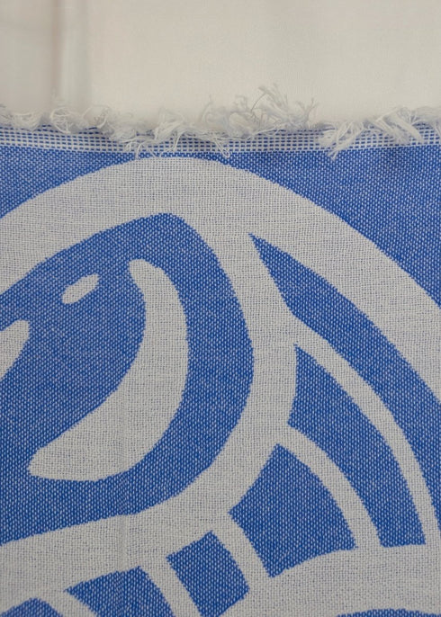 Hang10 Turkish Beach Towel - Surfboard Design, 100% Organic Turkish Cotton, Quick - Dry, 40” x 70” - The Bali Market